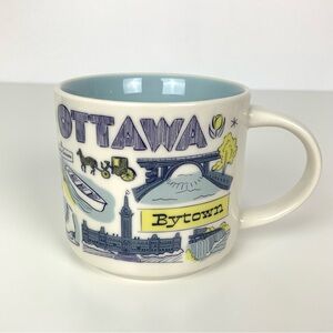 Starbucks Been There Series Ottawa Canada Ceramic Coffee Tea Mug 14 Oz 2023